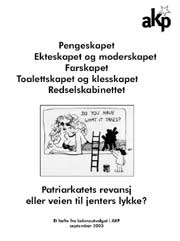 Forsida på heftet