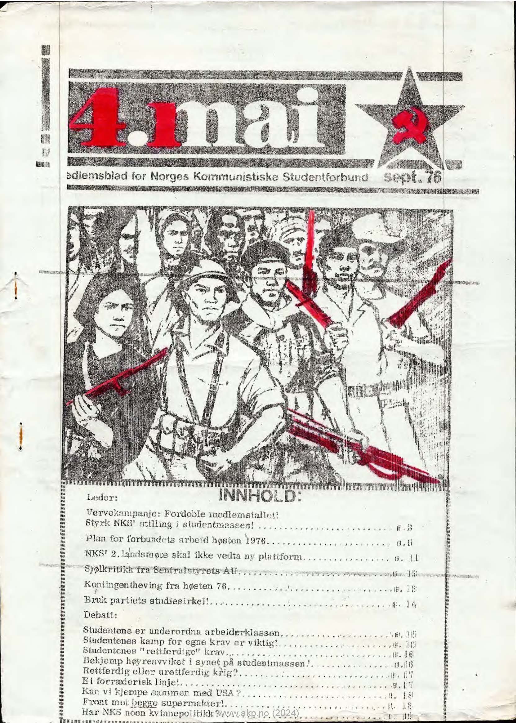4. mai september 1976