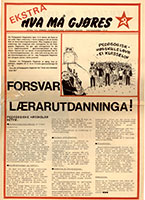 Hva må gjøres ekstra 1974
