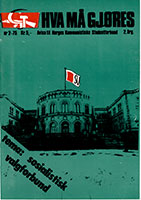 Hva må gjøres nr. 2, 1975