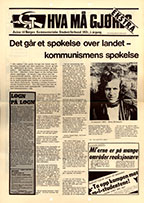 Hva må gjøres 1976 – ekstranummer 
