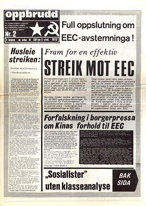 Oppbrudd nr. 2, 1972