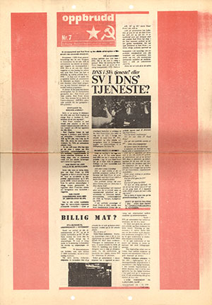 Oppbrudd nr. 7, 1973