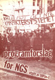 Programforslag for NGS