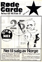 Røde Garde EEC-ekstra, 1972